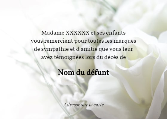 Rose Blanche Eternelle Deuil24