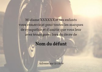 Moto personnalisé